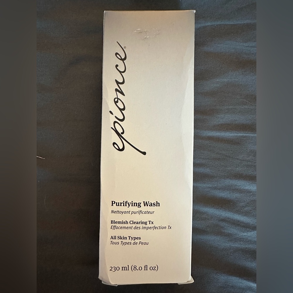 epionce purifying wash, 8oz for face and body